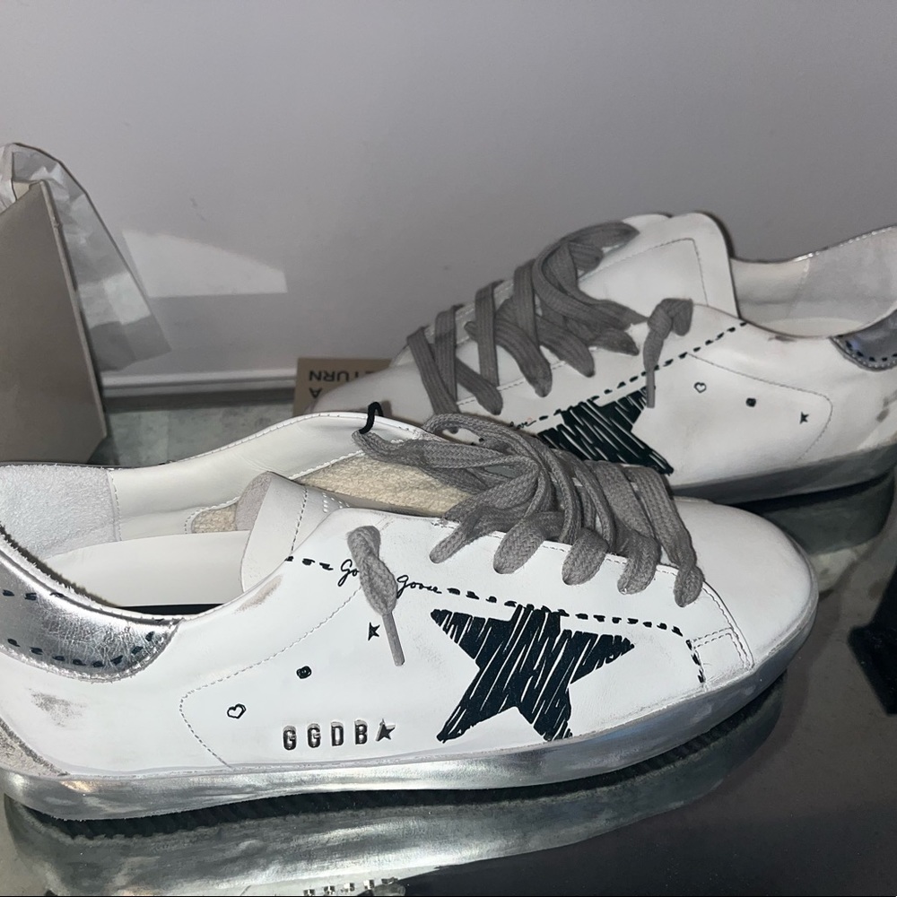 golden gooses size 39 (8.5)